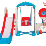 5 in 1 Swing, Slide & Basketball